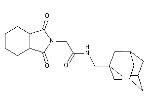 N-(1-adamantylmethyl)-2-(1,3-diketo-3a,4,5,6,7,7a-hexahydroisoindol-2-yl)acetamide