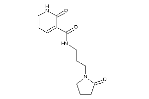 2-keto-N-[3-(2-ketopyrrolidino)propyl]-1H-pyridine-3-carboxamide