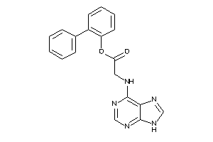 2-(9H-purin-6-ylamino)acetic Acid (2-phenylphenyl) Ester