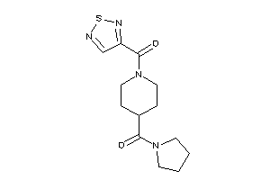 Pyrrolidino-[1-(1,2,5-thiadiazole-3-carbonyl)-4-piperidyl]methanone