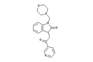 3-[2-keto-2-(3-pyridyl)ethyl]-1-(morpholinomethyl)oxindole