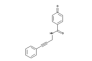 1-keto-N-(3-phenylprop-2-ynyl)isonicotinamide