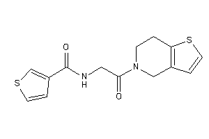 N-[2-(6,7-dihydro-4H-thieno[3,2-c]pyridin-5-yl)-2-keto-ethyl]thiophene-3-carboxamide