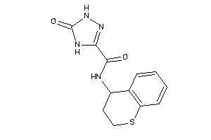 5-keto-N-thiochroman-4-yl-1,4-dihydro-1,2,4-triazole-3-carboxamide