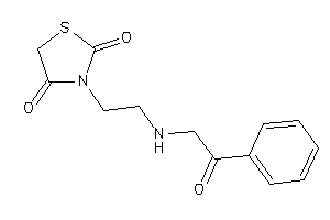 Image of 3-[2-(phenacylamino)ethyl]thiazolidine-2,4-quinone