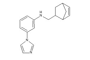 5-bicyclo[2.2.1]hept-2-enylmethyl-(3-imidazol-1-ylphenyl)amine