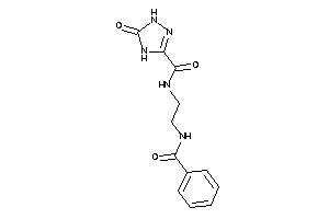 N-(2-benzamidoethyl)-5-keto-1,4-dihydro-1,2,4-triazole-3-carboxamide