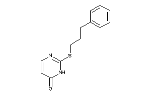 2-(3-phenylpropylthio)-1H-pyrimidin-6-one