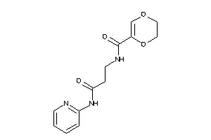 N-[3-keto-3-(2-pyridylamino)propyl]-2,3-dihydro-1,4-dioxine-5-carboxamide