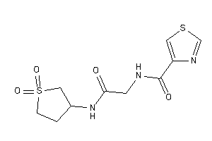 N-[2-[(1,1-diketothiolan-3-yl)amino]-2-keto-ethyl]thiazole-4-carboxamide