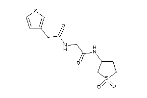 N-(1,1-diketothiolan-3-yl)-2-[[2-(3-thienyl)acetyl]amino]acetamide