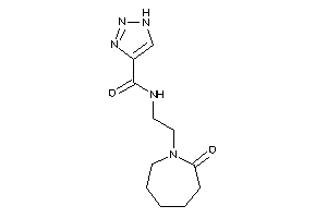 N-[2-(2-ketoazepan-1-yl)ethyl]-1H-triazole-4-carboxamide