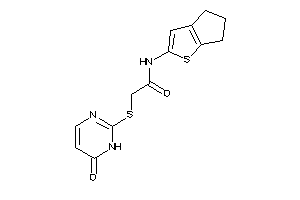 N-(5,6-dihydro-4H-cyclopenta[b]thiophen-2-yl)-2-[(6-keto-1H-pyrimidin-2-yl)thio]acetamide