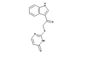 2-[[2-(1H-indol-3-yl)-2-keto-ethyl]thio]-1H-pyrimidin-6-one