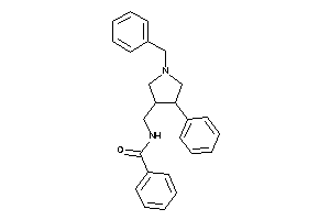 N-[(1-benzyl-4-phenyl-pyrrolidin-3-yl)methyl]benzamide