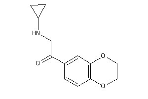 2-(cyclopropylamino)-1-(2,3-dihydro-1,4-benzodioxin-6-yl)ethanone