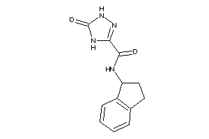 N-indan-1-yl-5-keto-1,4-dihydro-1,2,4-triazole-3-carboxamide