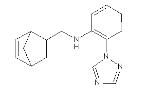 5-bicyclo[2.2.1]hept-2-enylmethyl-[2-(1,2,4-triazol-1-yl)phenyl]amine