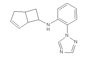 Image of 7-bicyclo[3.2.0]hept-2-enyl-[2-(1,2,4-triazol-1-yl)phenyl]amine