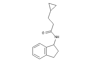 3-cyclopropyl-N-indan-1-yl-propionamide