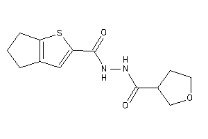 N'-(5,6-dihydro-4H-cyclopenta[b]thiophene-2-carbonyl)tetrahydrofuran-3-carbohydrazide