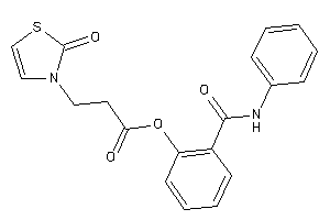 3-(2-keto-4-thiazolin-3-yl)propionic Acid [2-(phenylcarbamoyl)phenyl] Ester