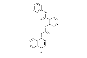 2-(4-ketocinnolin-1-yl)acetic Acid [2-(phenylcarbamoyl)phenyl] Ester