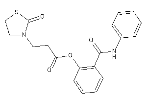 3-(2-ketothiazolidin-3-yl)propionic Acid [2-(phenylcarbamoyl)phenyl] Ester