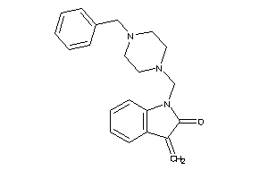 1-[(4-benzylpiperazino)methyl]-3-methylene-oxindole