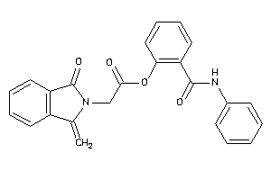 2-(1-keto-3-methylene-isoindolin-2-yl)acetic Acid [2-(phenylcarbamoyl)phenyl] Ester