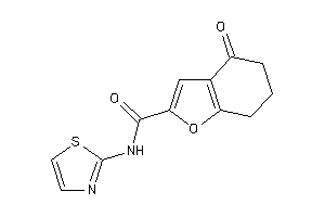 Image of 4-keto-N-thiazol-2-yl-6,7-dihydro-5H-benzofuran-2-carboxamide