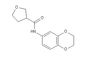 N-(2,3-dihydro-1,4-benzodioxin-6-yl)tetrahydrofuran-3-carboxamide