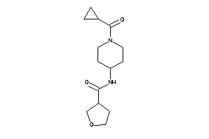 Image of N-[1-(cyclopropanecarbonyl)-4-piperidyl]tetrahydrofuran-3-carboxamide