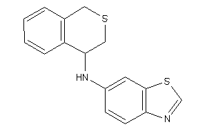 1,3-benzothiazol-6-yl(isothiochroman-4-yl)amine