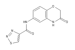 N-(3-keto-4H-1,4-benzoxazin-6-yl)thiadiazole-4-carboxamide