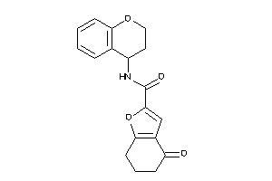 N-chroman-4-yl-4-keto-6,7-dihydro-5H-benzofuran-2-carboxamide