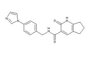 N-(4-imidazol-1-ylbenzyl)-2-keto-1,5,6,7-tetrahydro-1-pyrindine-3-carboxamide