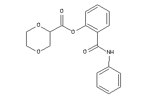 1,4-dioxane-2-carboxylic Acid [2-(phenylcarbamoyl)phenyl] Ester