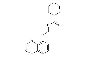 N-[2-(4H-1,3-benzodioxin-8-yl)ethyl]cyclohexanecarboxamide