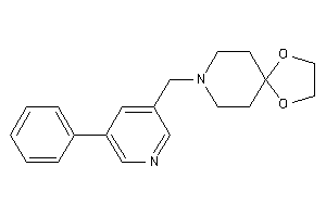 8-[(5-phenyl-3-pyridyl)methyl]-1,4-dioxa-8-azaspiro[4.5]decane