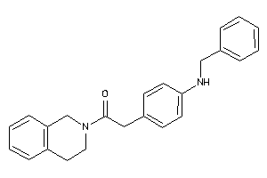 2-[4-(benzylamino)phenyl]-1-(3,4-dihydro-1H-isoquinolin-2-yl)ethanone
