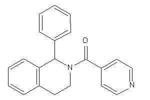 (1-phenyl-3,4-dihydro-1H-isoquinolin-2-yl)-(4-pyridyl)methanone