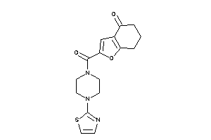 2-(4-thiazol-2-ylpiperazine-1-carbonyl)-6,7-dihydro-5H-benzofuran-4-one