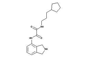 N-(3-cyclopentylpropyl)-N'-isoindolin-4-yl-oxamide