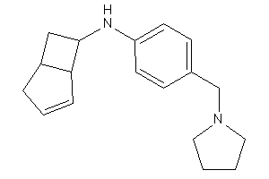 Image of 6-bicyclo[3.2.0]hept-3-enyl-[4-(pyrrolidinomethyl)phenyl]amine