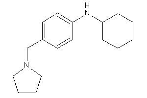 Cyclohexyl-[4-(pyrrolidinomethyl)phenyl]amine