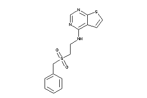 2-benzylsulfonylethyl(thieno[2,3-d]pyrimidin-4-yl)amine