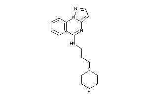 3-piperazinopropyl(pyrazolo[1,5-a]quinazolin-5-yl)amine