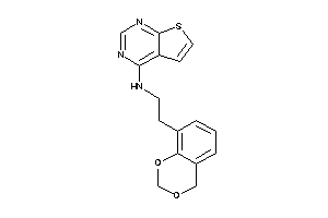 2-(4H-1,3-benzodioxin-8-yl)ethyl-thieno[2,3-d]pyrimidin-4-yl-amine