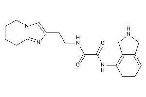 N'-isoindolin-4-yl-N-[2-(5,6,7,8-tetrahydroimidazo[1,2-a]pyridin-2-yl)ethyl]oxamide